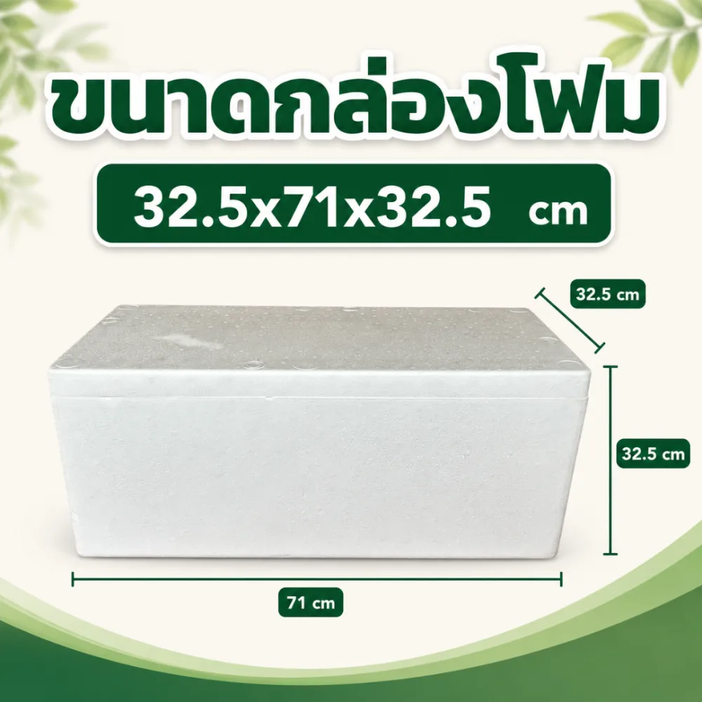 กล่องโฟม 23 กิโลกรัม รูปที่ 2