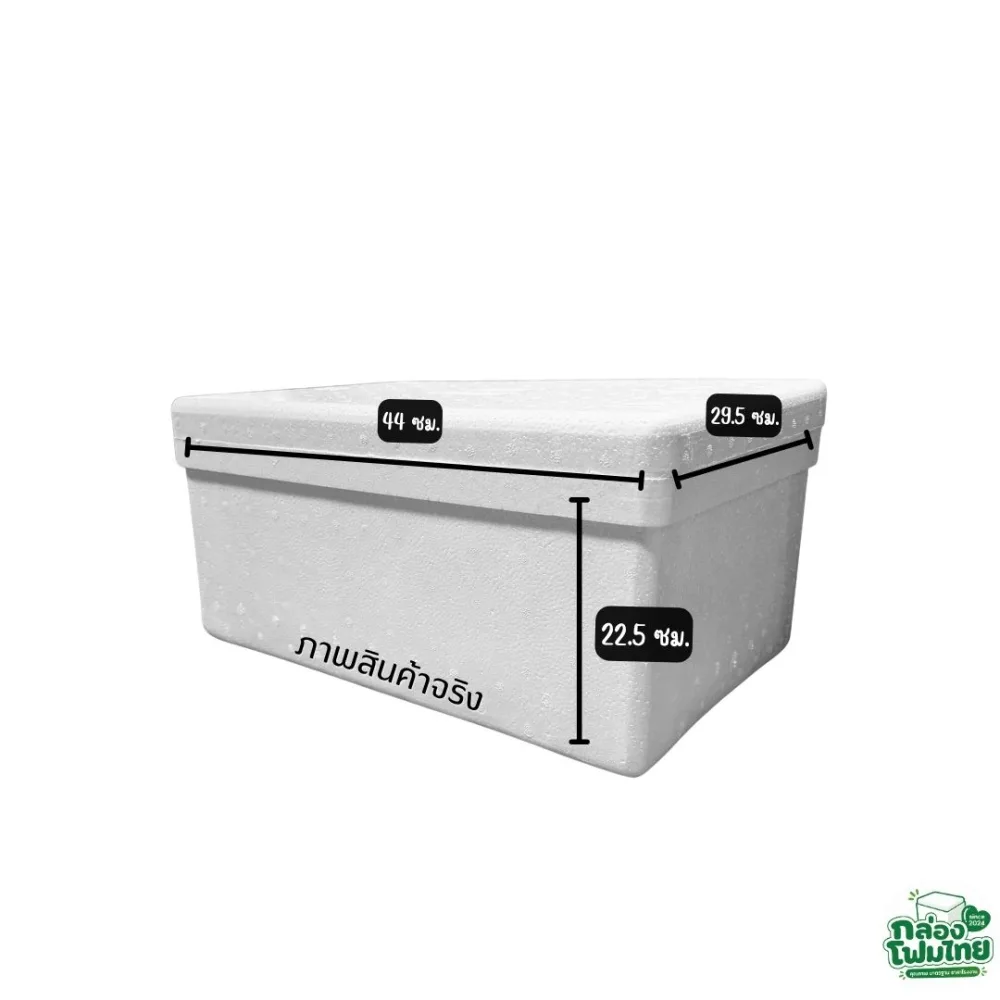 กล่องโฟม 5 KG (แบน) รายละเอียดที่ 1